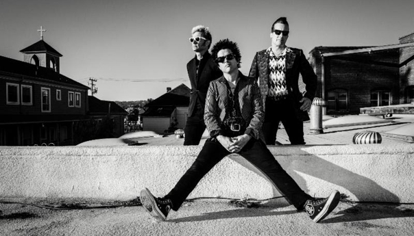 Green Day,, Tre Cool, Mike Dirnt, Billie Joe Armstrong