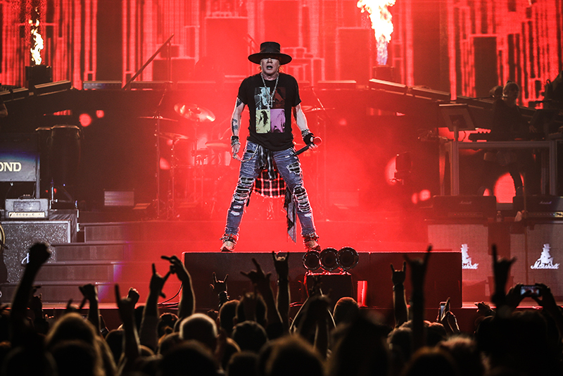 Guns N' Roses review – comeback show takes us to Paradise City