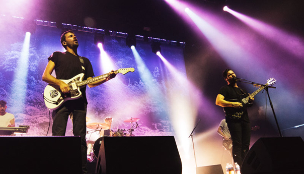 Review: Foals turn anxiety into release at the Fox Theater