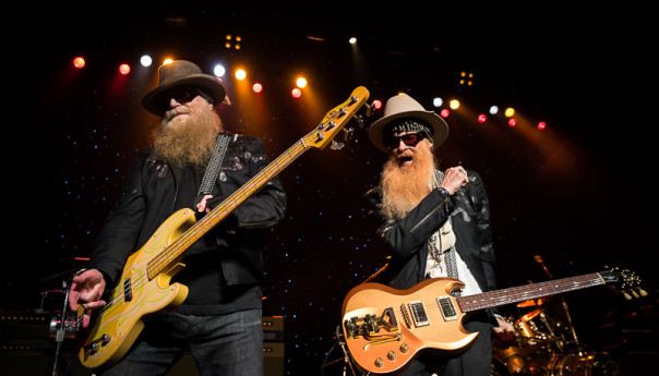 zz top greatest hits from around concert 2016