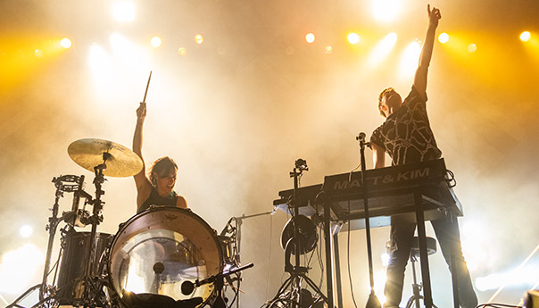 REVIEW: Matt & Kim make a comeback at the Warfield