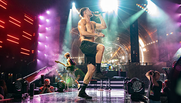 Imagine Dragons too sexy for their shirts at Concord Pavilion | RIFF