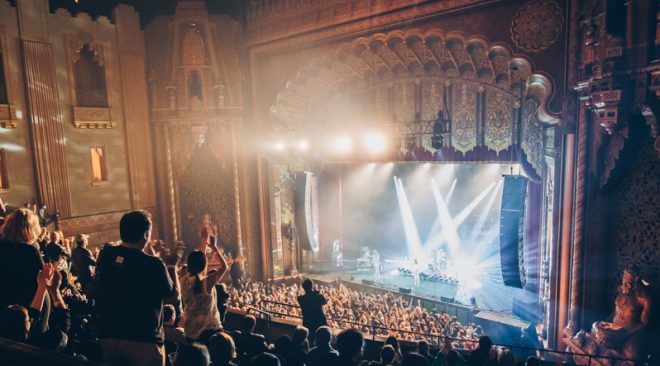 Concertgoer struck by stray bullet in front of the Fox Theater