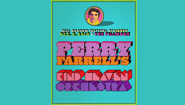 Perry Farrell to debut Kind Heaven Orchestra at Bill Graham Festival of Lights