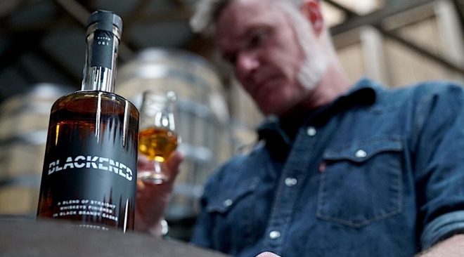 Rock'N Vino: Distiller Rob Dietrich plays metal for Metallica's Blackened Whiskey barrels