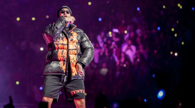 PHOTOS: Bad Bunny leads by example at Chase Center tour stop