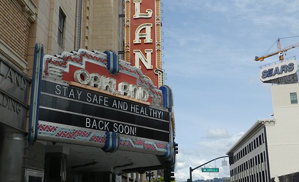 The Fox Theater in Oakland collecting food and supplies for area nonprofits