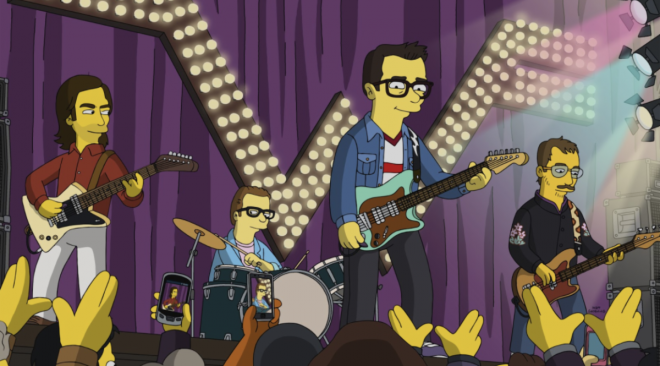 Weezer to release new music on Sunday's episode of 'The Simpsons'