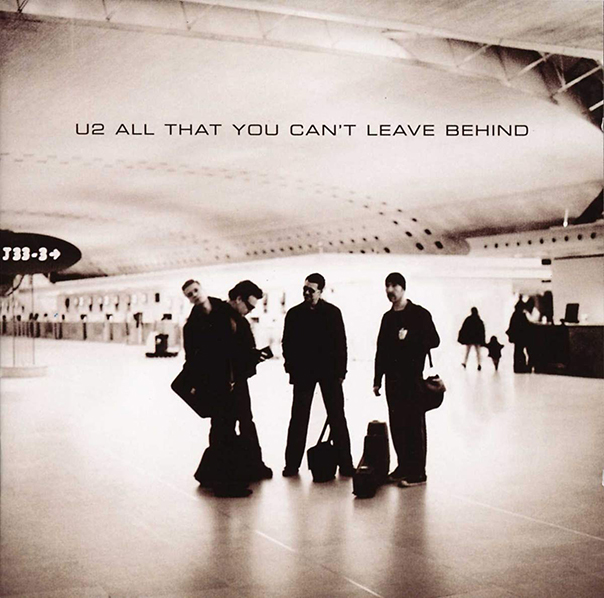 U2, All That You Can't Leave Behind, Bono, The Edge, Larry Mullen, Jr., Adam Clayton