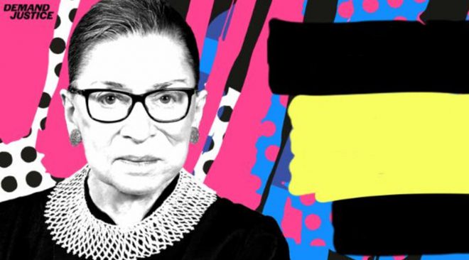 Artists, politicians to rally for RBG's wish that Supreme Court seat stay empty until after election