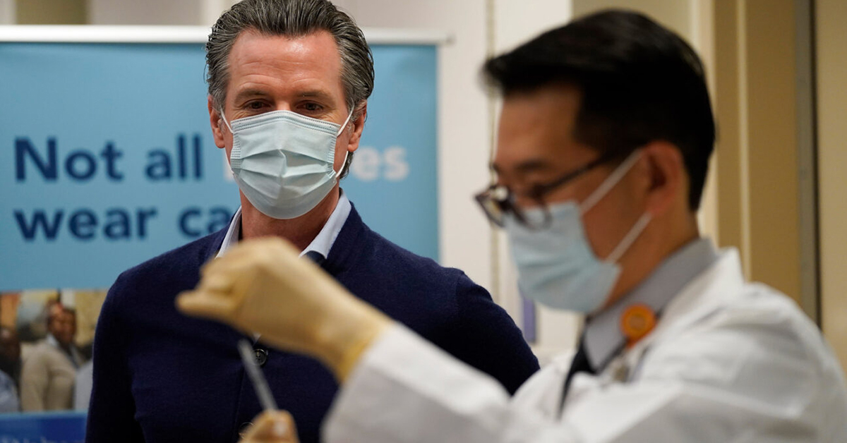 Gavin Newsom, COVID-19, COVID, coronavirus, pandemic, vaccine, Moderna