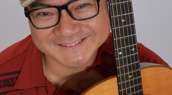 East Bay slack-key guitarist Patrick Landeza is back in action