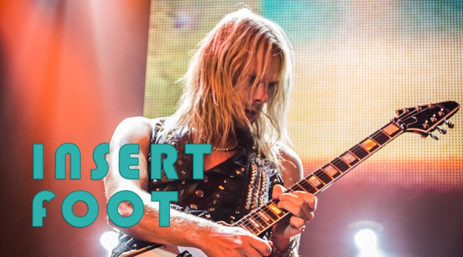 Insert Foot: Judas Priest's Richie Faulkner is more metal than any of us