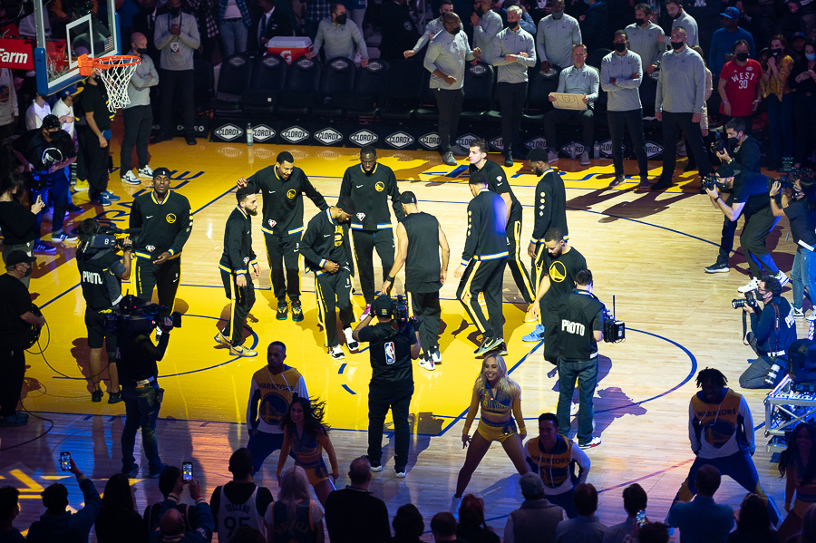 For the Golden State Warriors and the NBA, music is in the game