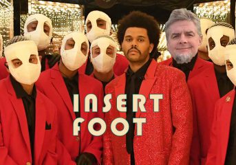 Insert Foot can think of 1 way to liven up the Super Bowl 56 halftime show