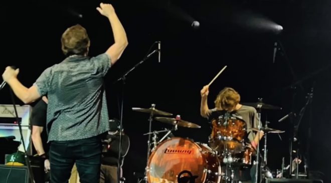 Guest column: Local 17-year-old drummer on performing with Pearl Jam