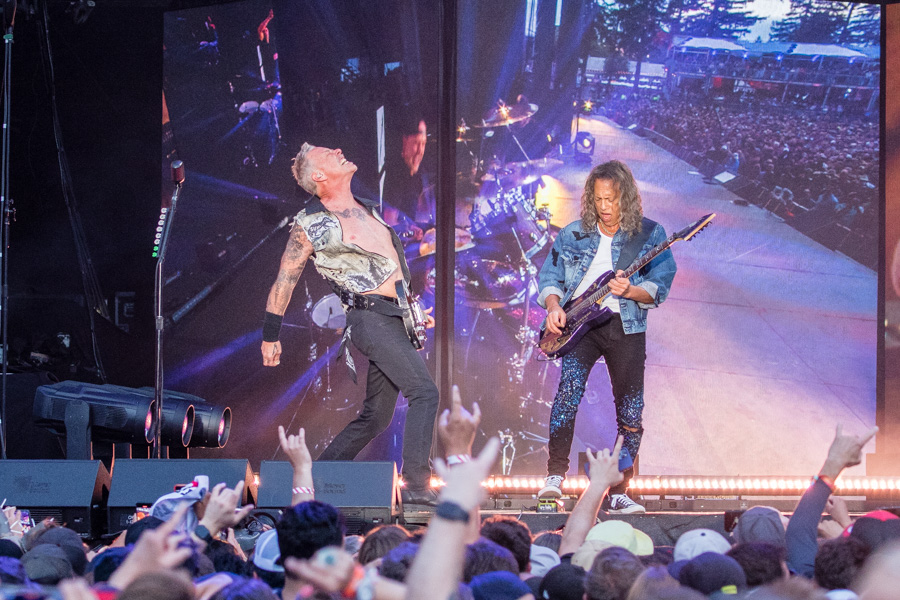 Kirk Hammett, Metallica, James Hetfield,