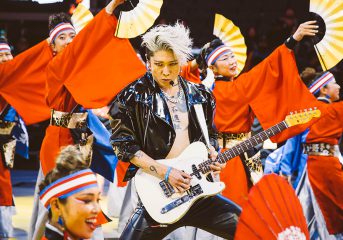 Warriors welcome guitar hero Miyavi on Japanese Heritage Night