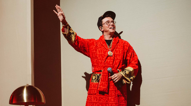 REVIEW: Logic spreads 'peace, love and positivity' at the Masonic
