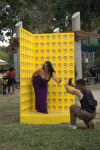 Attendee at Sol Blume Festival at Discovery Park in Sacramento on Aug. 20, 2023.