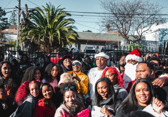 E-40 and Nef the Pharaoh draw hundreds to Vallejo toy giveaway