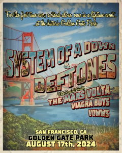 Golden Gate Park Concerts at the Polo Field, System of a Down, Deftones