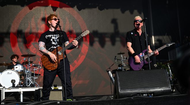 Ed Sheeran makes surprise appearance with the Offspring at BottleRock