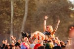 Aftershock Festival in Sacramento, crowd-surfer, crowdsurfing