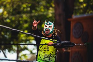Festival La Onda, lucha libre, luchadora