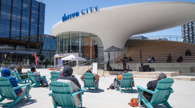 Thrive City Live Music Lunch provides soundtrack for return to work